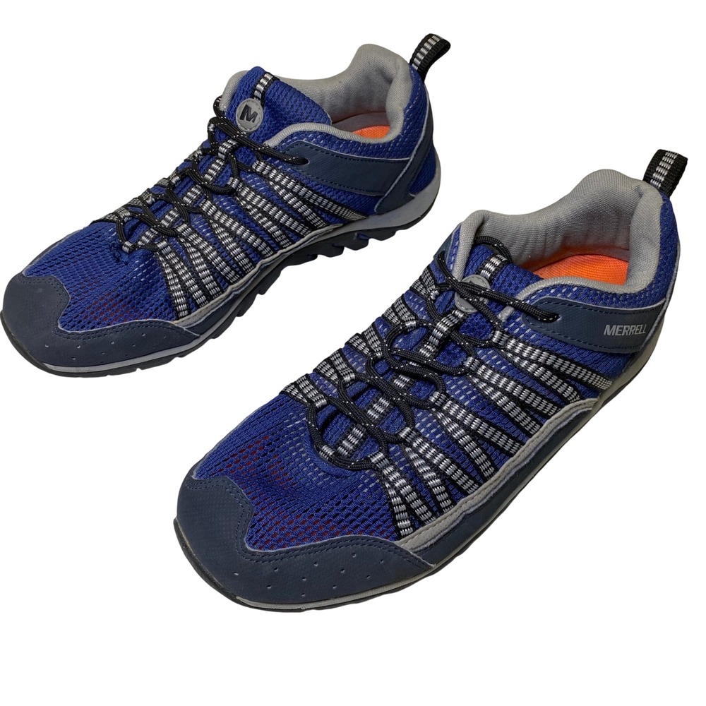 Merrell Total Eclipse Wild‎ Dove Trail Shoes Blue Gray Mesh Men's Size 10
